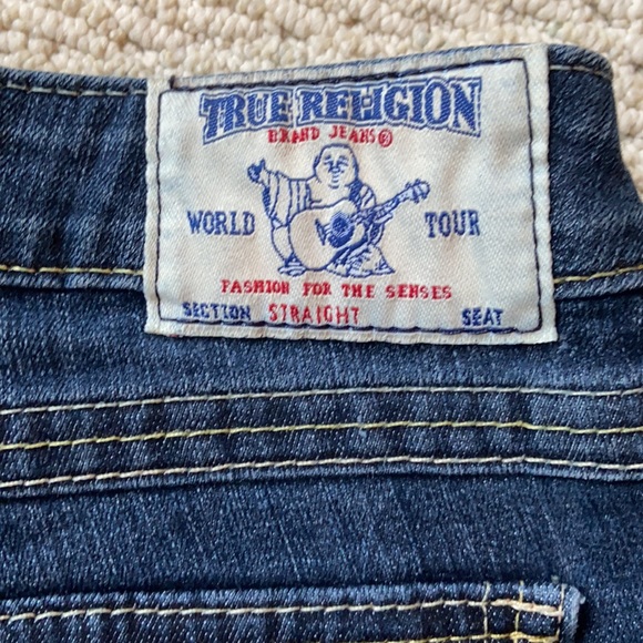 True Religion Straight Leg Jeans - Picture 3 of 15